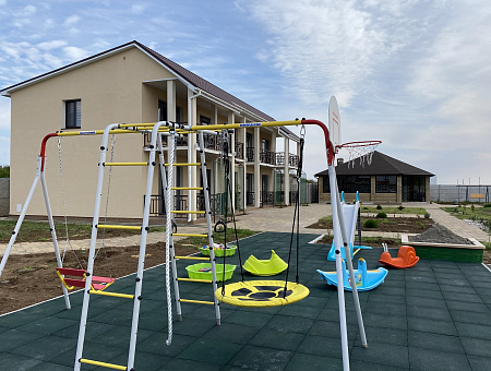 Детский спортивный комплекс для Дачи Romana Лесная поляна-3-PRO (Комплект №2)