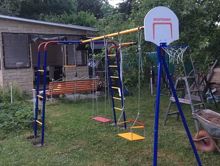 Детский спортивный комплекс для дачи ROMANA Акробат